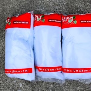 Happy Holiday Snow Blanket